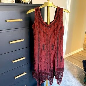 Boho style dress